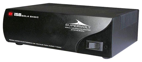 REGULADOR SOLA BASIC DSV-6 SUPERVOLT 600 VA 4 CONTACTOS PARA AUDIO Y VIDEO UPC 660077401010 - SOLA BASIC
