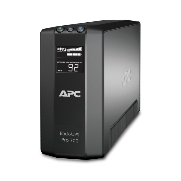 BR700G UPS APC Pro BR700G 700VA/ 420W AVR LCD 6 contactos NEMA 5-15R 3 c/respaldo batería  BR700G