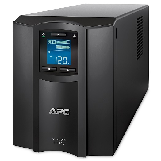 SMC1500C UPS Smart APC SMC1500C 1440VA/900W 8 NEMA 5-15R AVR LCD 120V SmartConnect Energy Star  SMC1500C