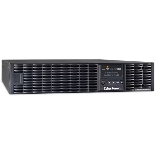 UPS Smart App Online doble conversión CyberPower OL1500RTXL2U LCD 15kVA/1350W rack2U/torre 8x NEMA 5-15R onda senoidal pura  OL1500RTXL2U - OL1500RTXL2U