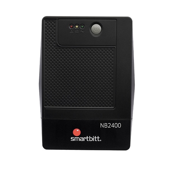 UPS interactivo Smartbitt SBNB2400 2400VA/1200W 120V torre 8 NEMA 5-15R 4 con con respaldo batería puerto USB tipo B  SBNB2400 - SBNB2400