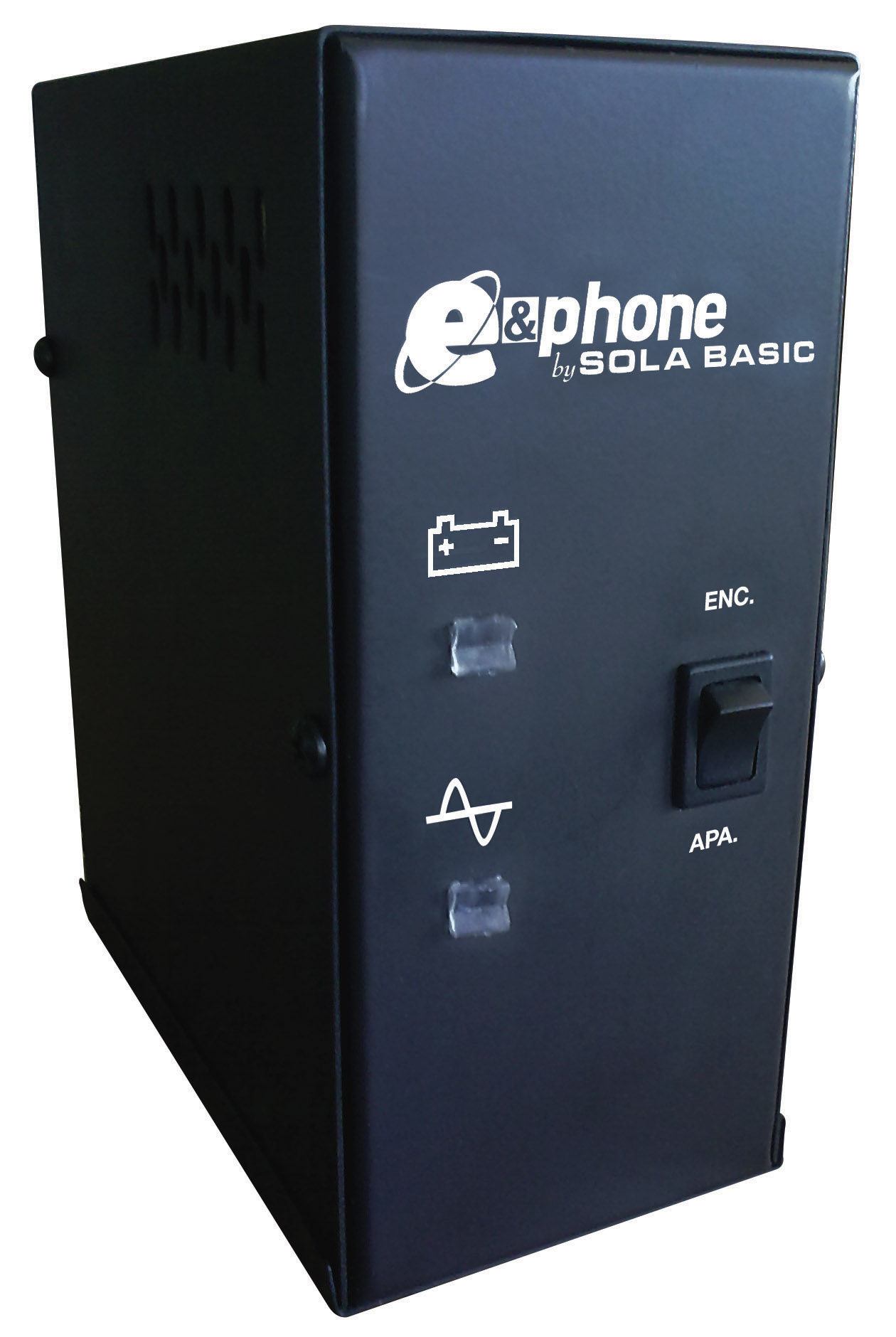 SOPORTE ELECTRONICO SOLA BASIC EPHONE 25W/50VA PARA MODEM Y TELEFONO TENSION LINEA 127 VOL VCA 60Hz UPC  - E&PHONE
