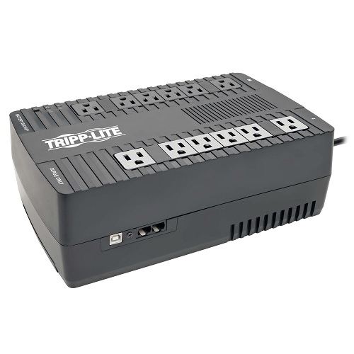 AVR750U UPS Tripp Lite Interactivo 750VA/450W 12 Tomacorrientes NEMA 5-15R 120V 50Hz/60Hz USB AVR750U