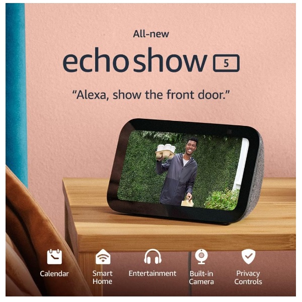 Alexa Echo Show 53Rd GenerationCarbon CDisplay H97N6S - ALEXA