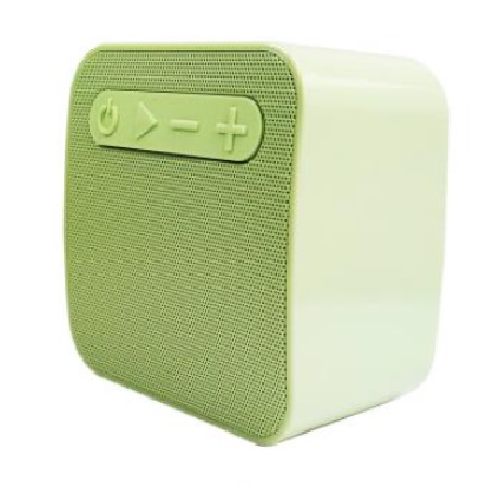 Bocina Highlink SubWoofer color verde Bluetooth 42 lector de memorias USB y SD batería 500mAh aux 5mm  HLISWGREEN - HIGHLINK