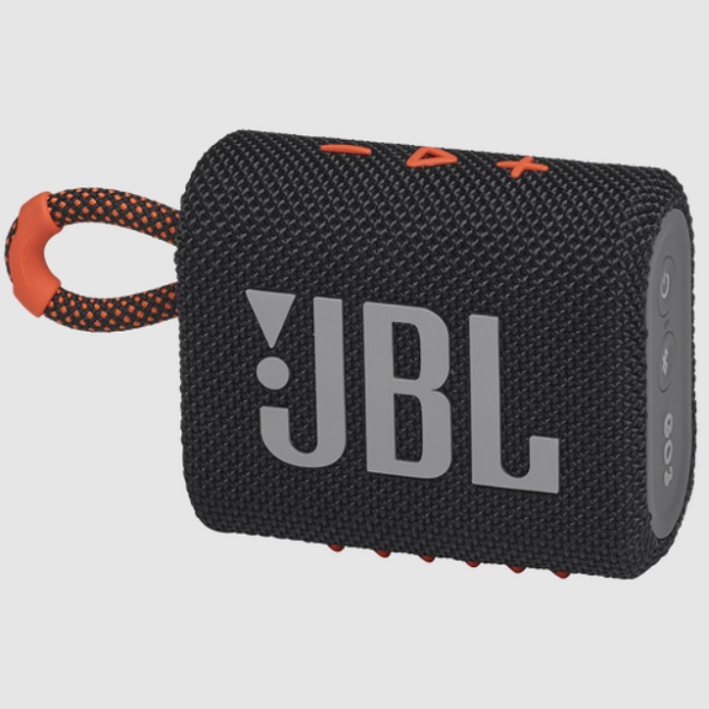 Bocina Jbl Go 3 portátil Bluetooth Waterproof Negra  JBLG03BLKAM - JBLG03BLKAM