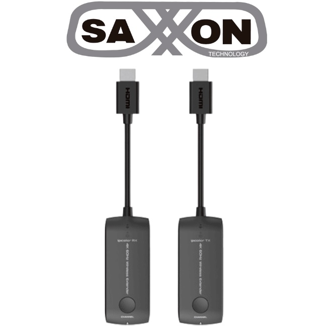 Mini Extensor Saxxon Inalambrico Ipcolor 4k 60Hz Frecuencia de comunicacion 5G Hz 20M - LKV488Mini  LKV488Mini - SAXXON